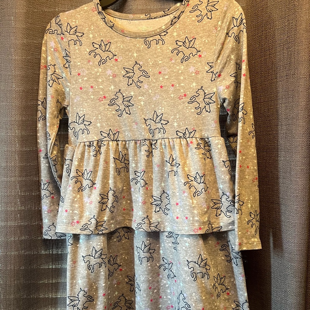 Unicorn fluffy dress